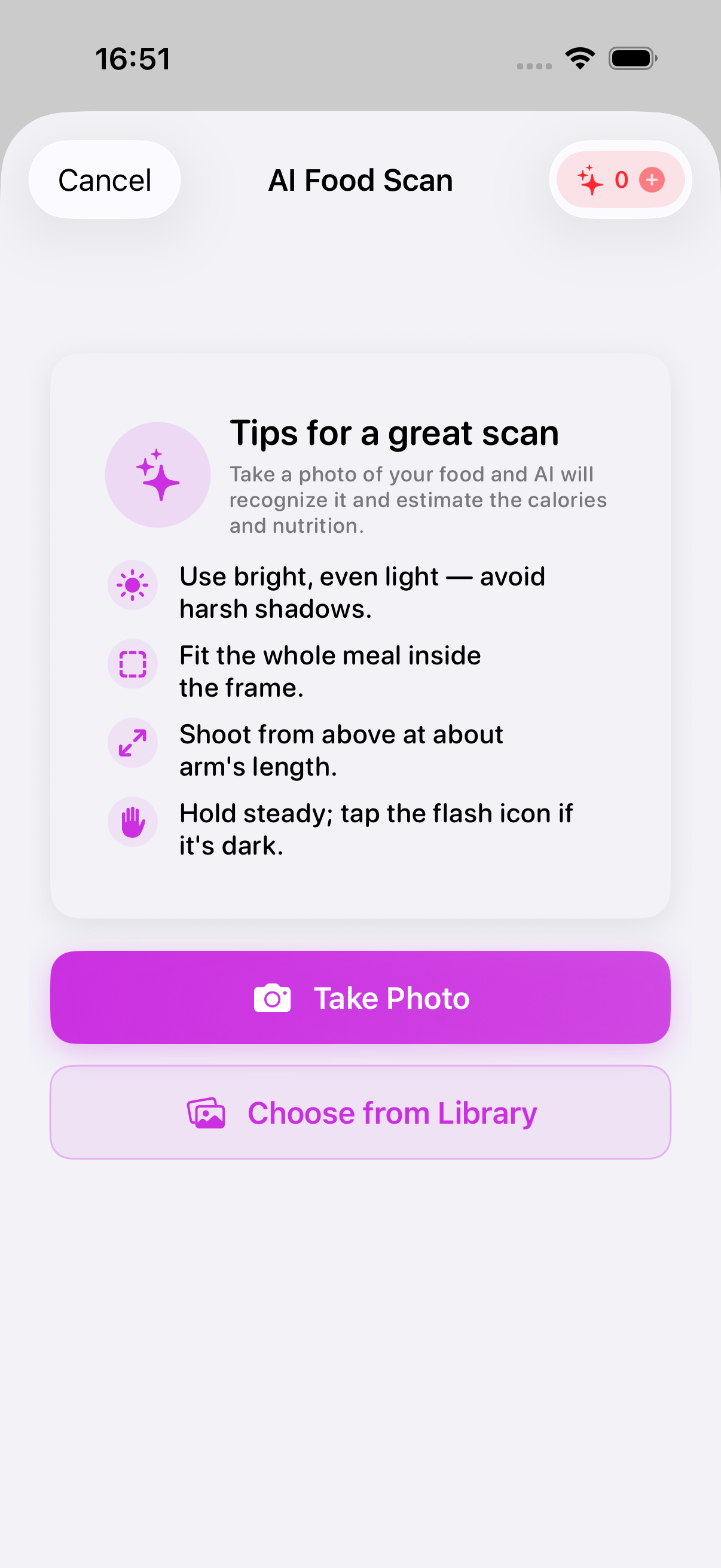 AI Food Scan